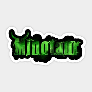 Minotaur Sticker